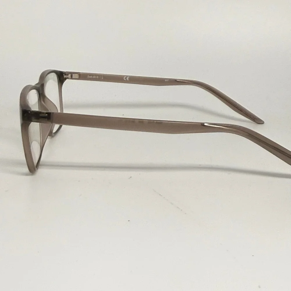 Nike 7125 205 Eyeglasses Matte Brown Rectangular Frames 54-15-140 Mens Womens